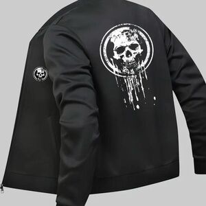 Black Skull Men's Jacket